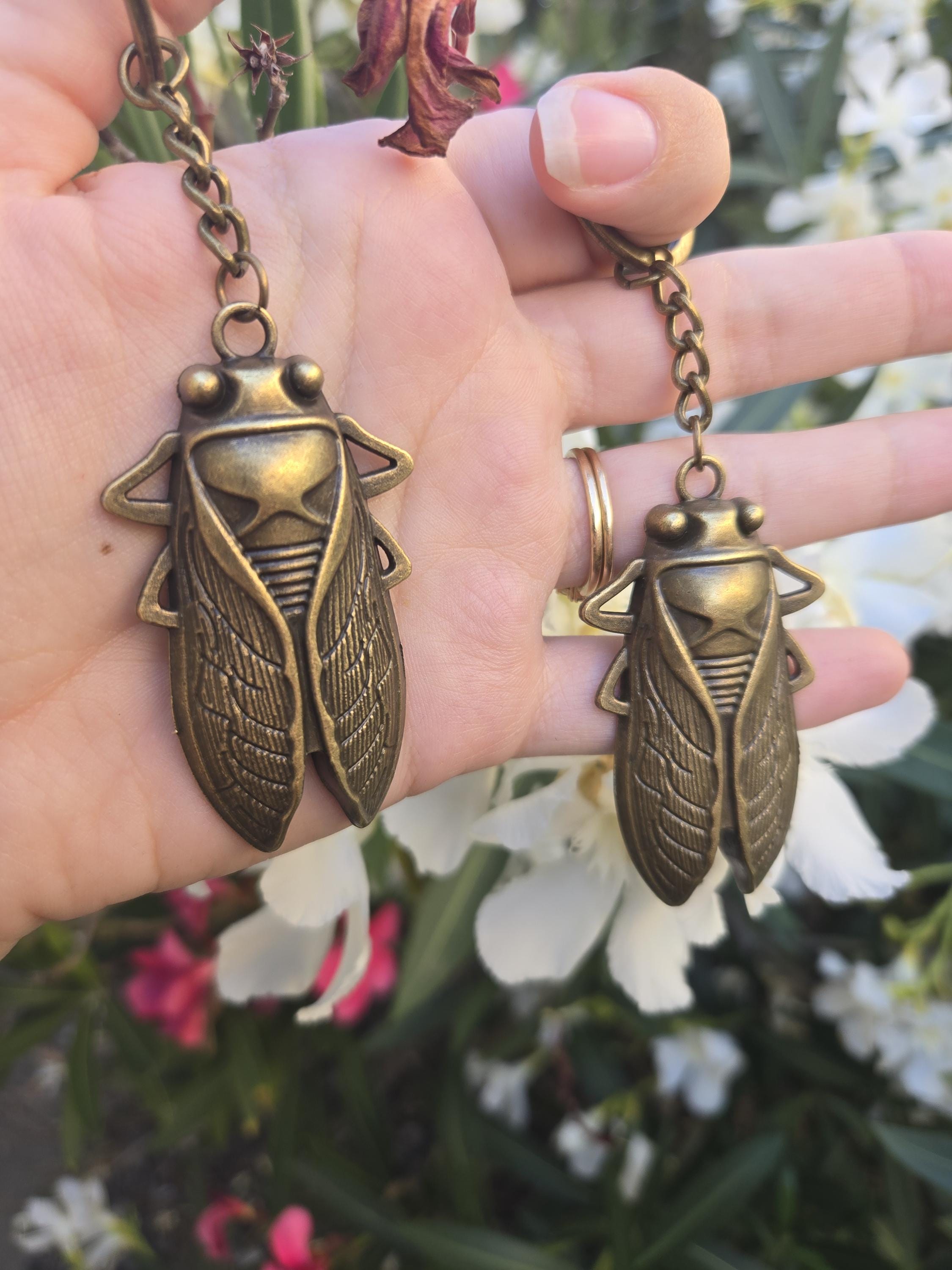 Cicada Keychains